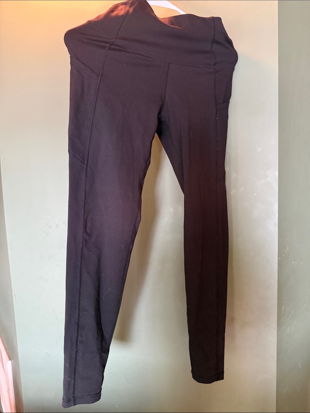Black High-Waist Athletic Leggings